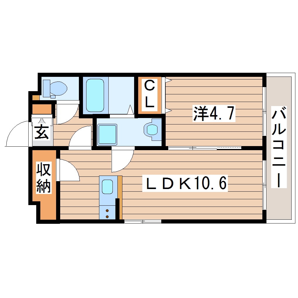 スペリアージュ　タワーの間取り