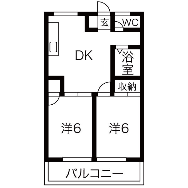 桜坂苑の間取り