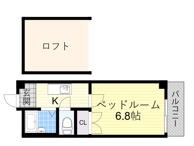 カツタビルディング3号館の間取り