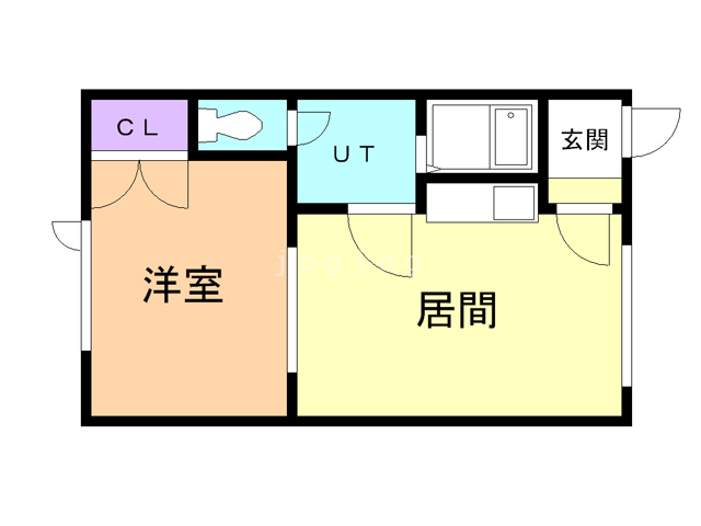 ハイツＴＲＥＮＤの間取り