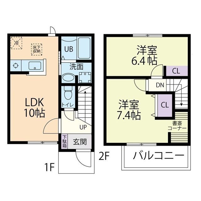 ガーデンテラスの間取り