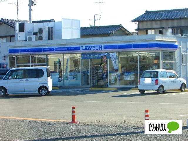 コンビニ　ローソン岐阜東鶉店（コンビニ）まで394m