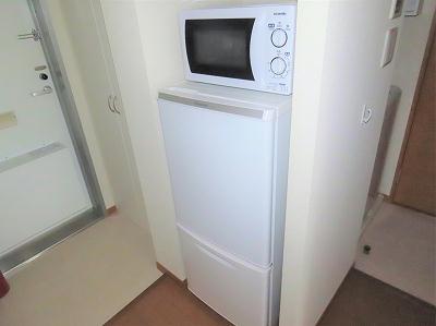 その他　電子レンジ、冷蔵庫完備