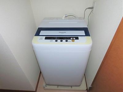 その他設備　洗濯機も付いています
