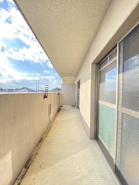 バルコニー　洗濯物もしっかり干せます★