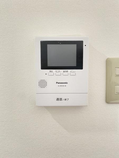セキュリティ　ＴＶインターホンで安心ですね☆