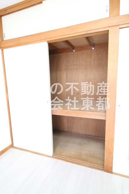 収納　奥行のある収納付です！増えがちな荷物をもスッキリ収納できます