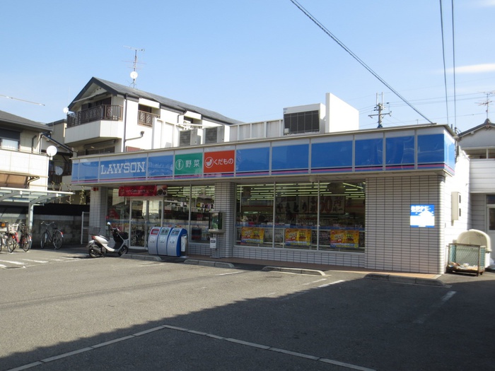 コンビニ　ローソン 岡店（コンビニ）まで450m