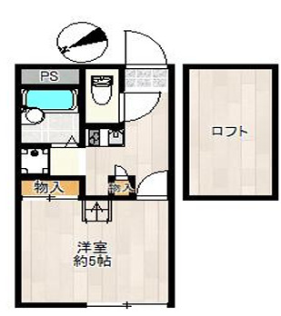 カラコレスの間取り写真