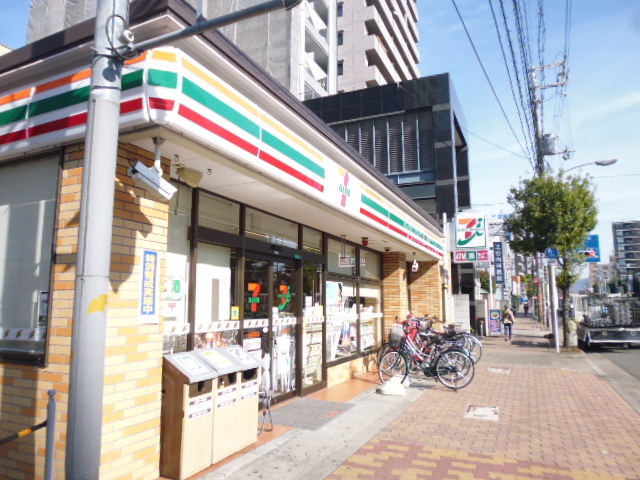 コンビニ　セブンイレブン大阪新深江駅北店（コンビニ）まで160m