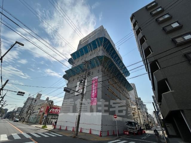 建物外観　建築現場