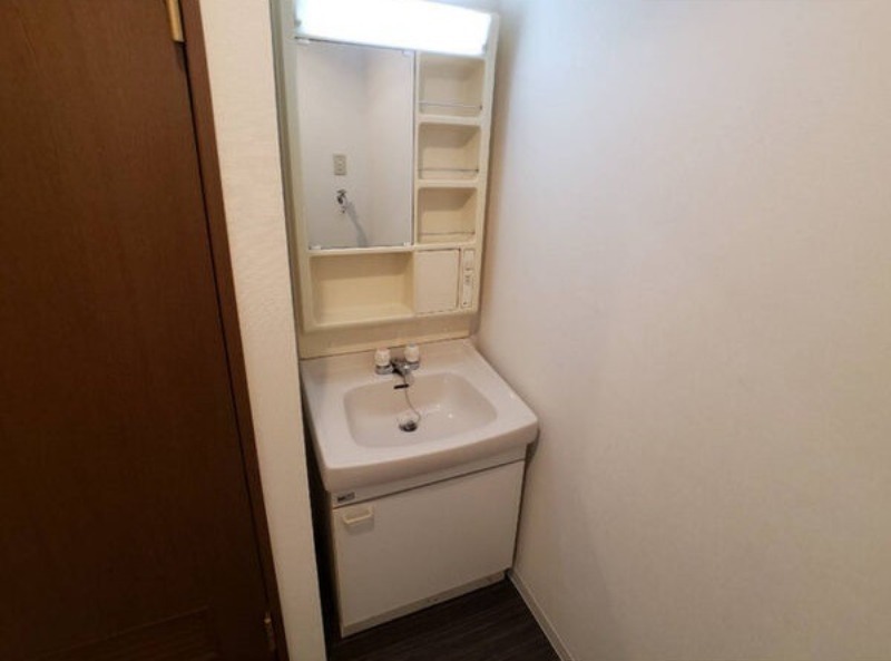 洗面設備　図面と現状に相違がある場合には現状を優先