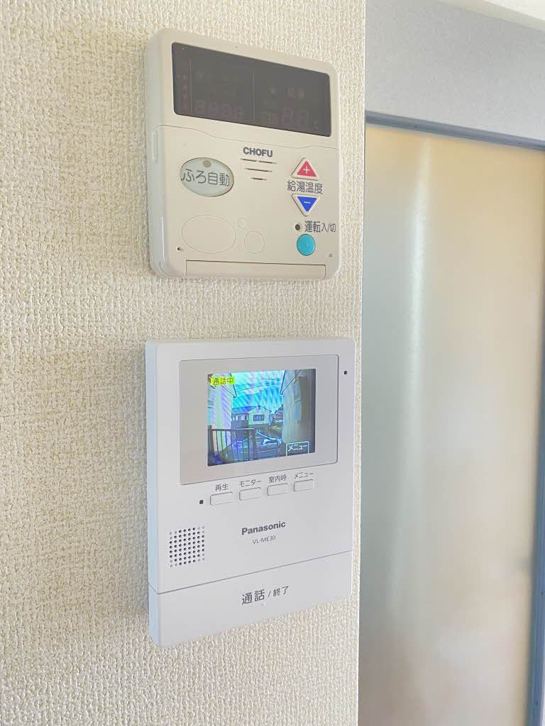 セキュリティ　モニタ付きドアホン