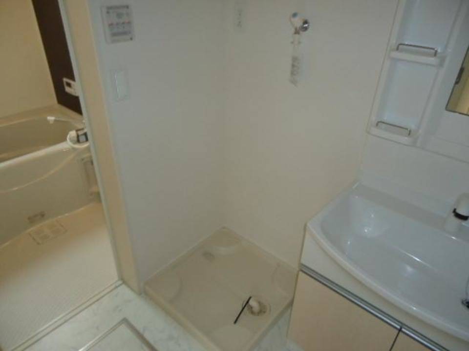 洗面設備　洗濯機置場