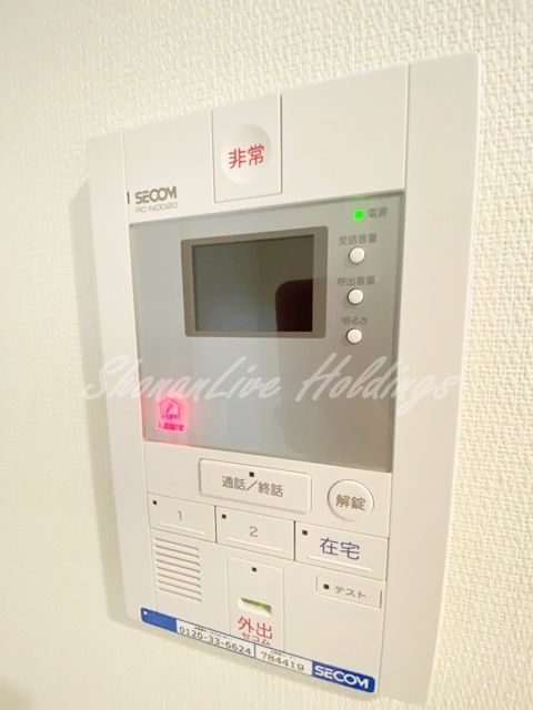 セキュリティ　テレビインターホン付き♪