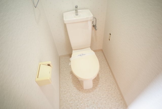 トイレ　ゆったりとした空間のトイレです