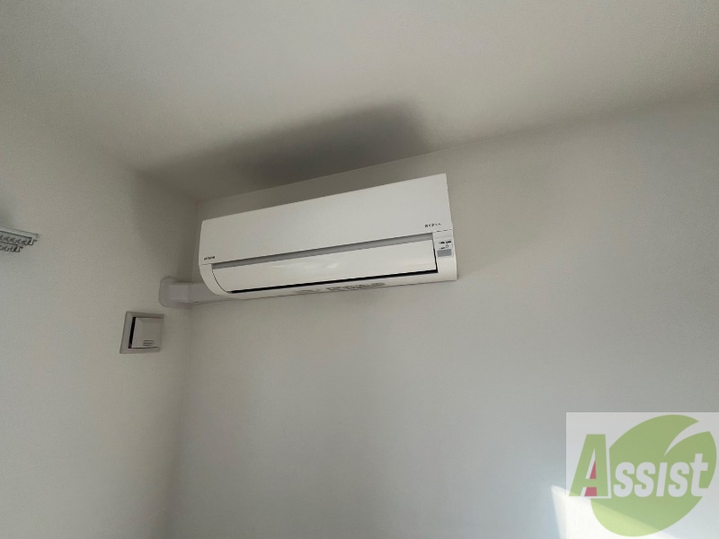 その他設備　エアコン付きで快適なリビングです！欠かせませんね。