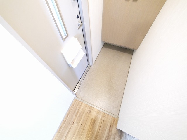 玄関　明るい玄関です