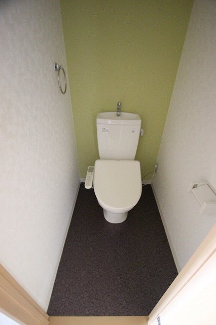 トイレ　同物件、別号室のものです。