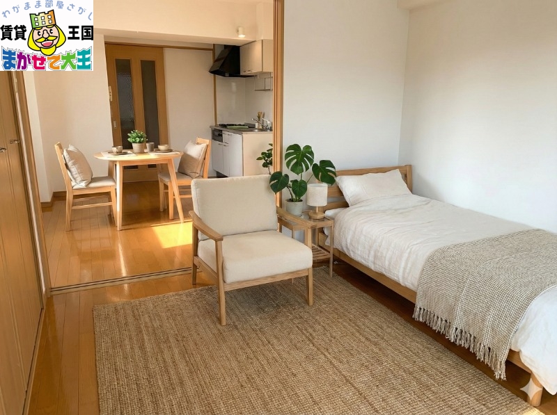 居室・リビング　家具・インテリアはＣＧです