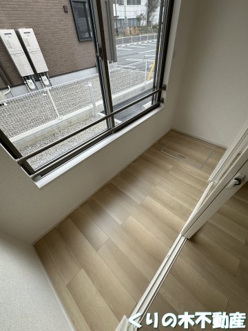 バルコニー　広々としたバルコニーです