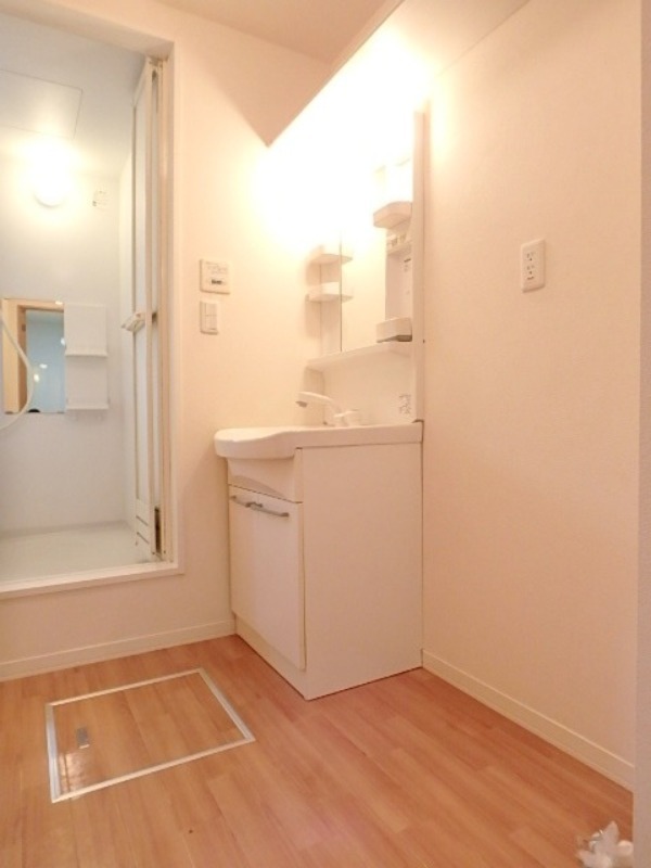 洗面設備　図面と現状に相違がある場合には現状を優先