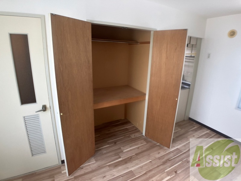 収納　収納もバッチリあるのでお部屋が片付きますよ！