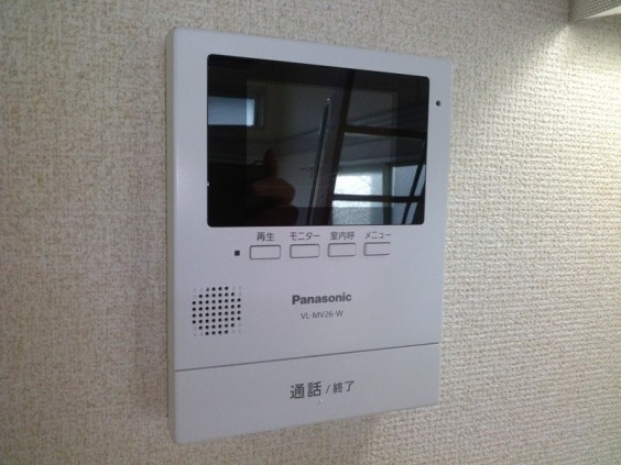セキュリティ　モニター付きインターホン