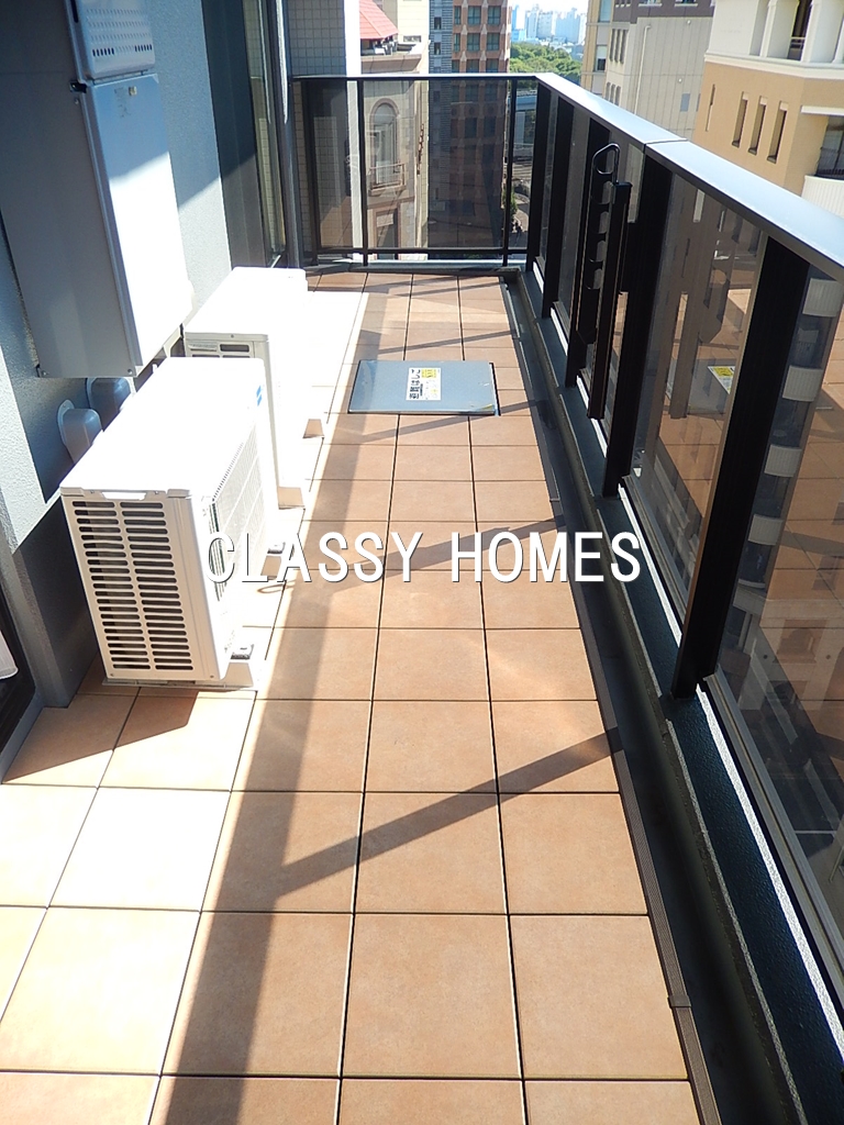 バルコニー　2014年竣工　プレシス汐留：バルコニー