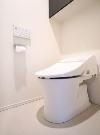 トイレ　2014年竣工　プレシス汐留：トイレ