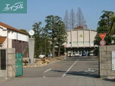 中学校　岡山県立岡山操山中学校（中学校）まで455m