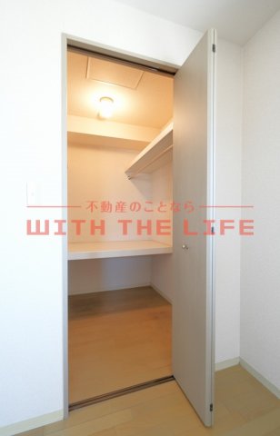 収納　専用の収納スペースです