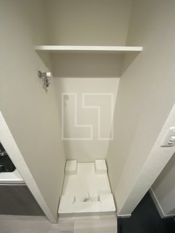 その他設備　プレサンス大国町アドロッソ　室内洗濯パン