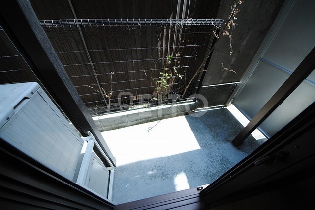 バルコニー　写真は１０５号室