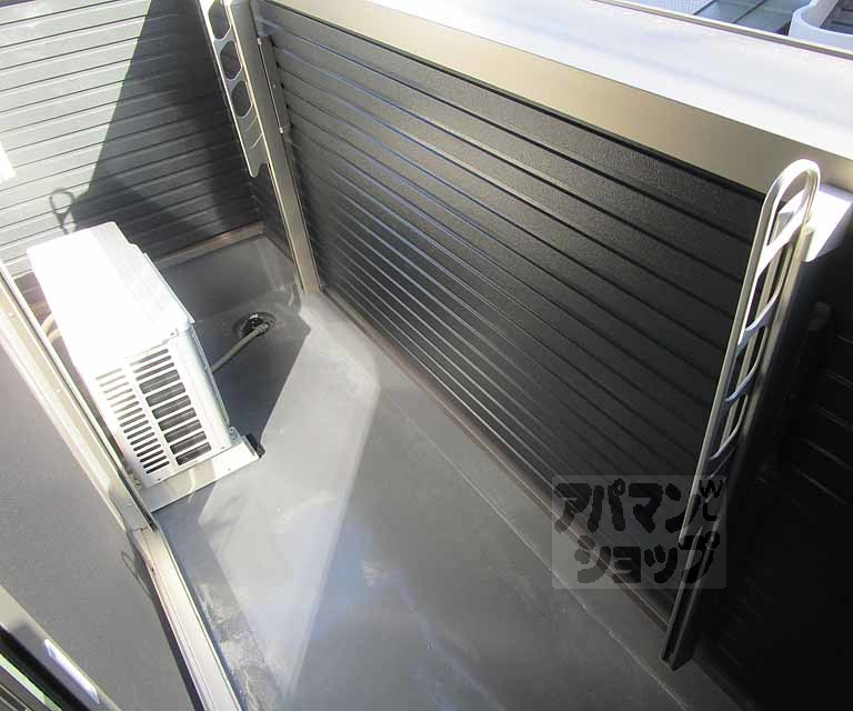 バルコニー　２０３号室の写真です。