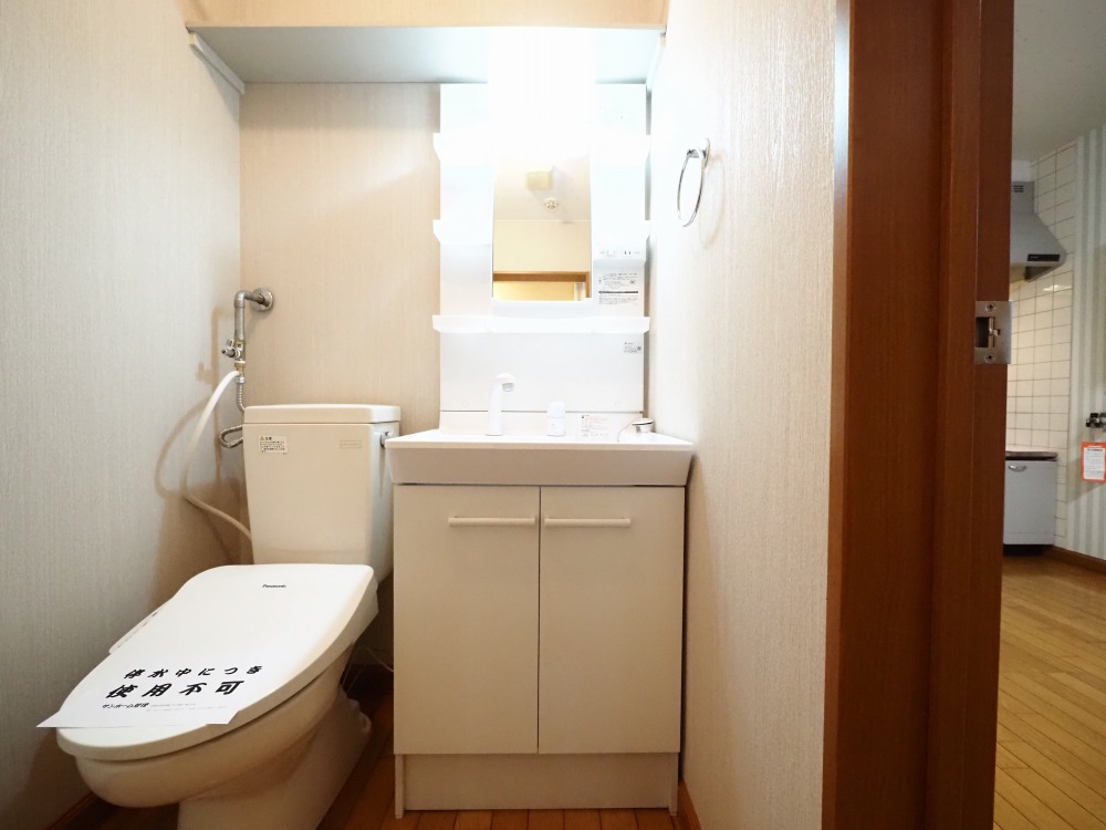 洗面設備　シャワードレッサー付きです！