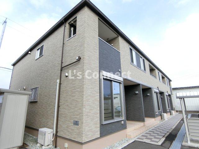 建物外観　２０２２年築のアパートです。