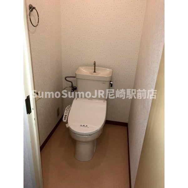 トイレ　ゆったりとした空間のトイレです