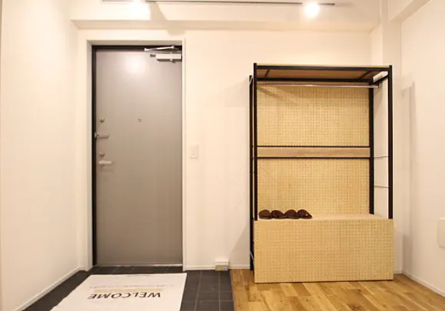 玄関　毎日通る玄関はこちらです