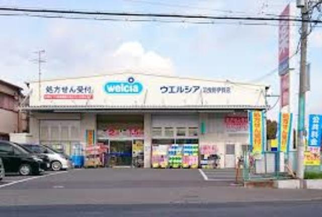 ドラックストア　ウエルシア羽曳野伊賀店（ドラッグストア）まで876m