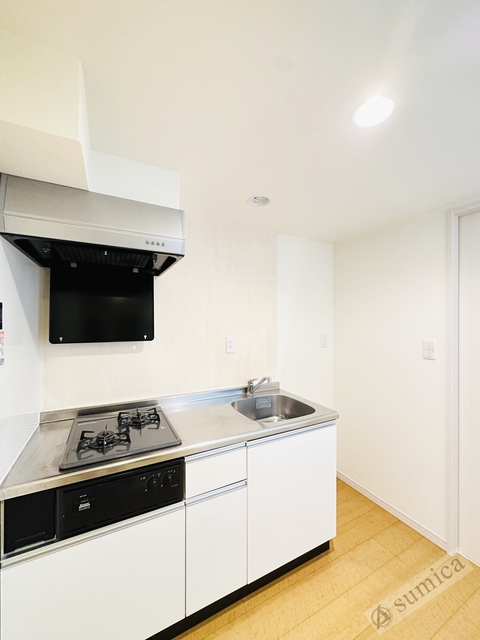 キッチン　２口システムキッチンでお料理楽しく♪♪