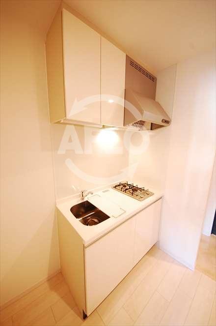 キッチン　スプランディッド難波　ガス2口コンロシステムキッチン