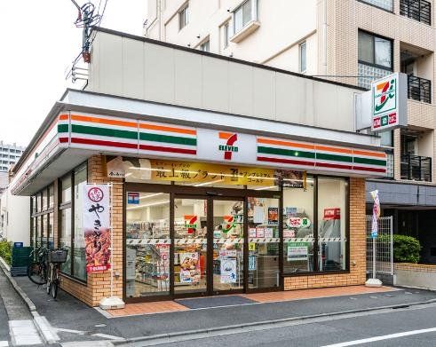 コンビニ　セブンイレブン千住仲町店（コンビニ）まで660m