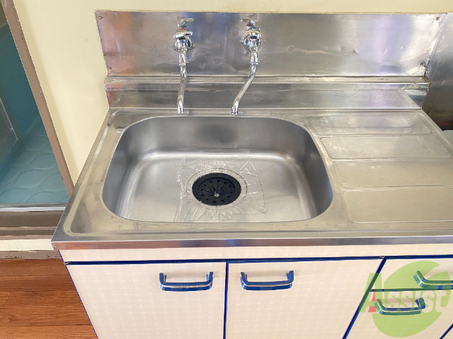 洗面設備　洗面所はこちらをお使いください。結構広く感じました。