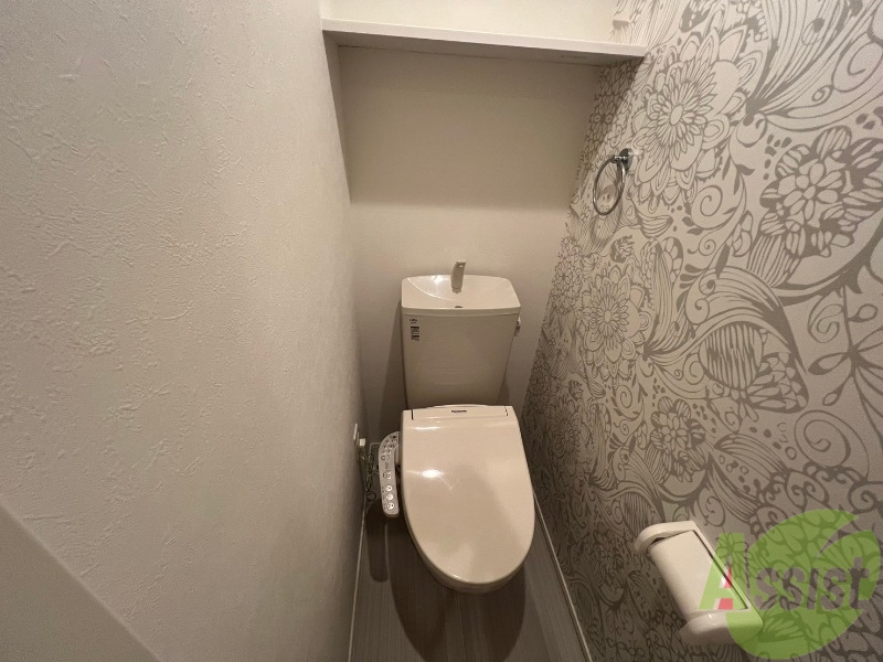 トイレ　トイレは温水洗浄便座付きなのでとても快適です