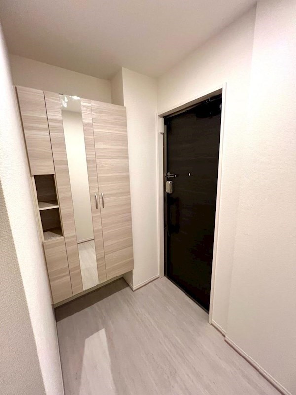 玄関　シューズボックス付きの玄関