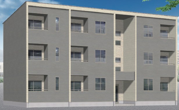 建物外観　※イメージパース