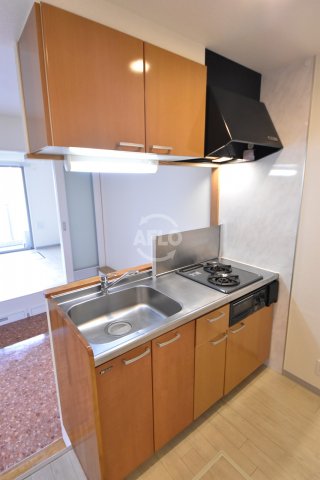 キッチン　ノースヴィレッジ壱番館　システムキッチン