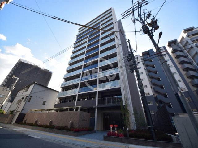 建物外観　ファーストフィオーレ難波南パークサイド　外観