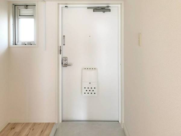 玄関　ビレッジハウスの同一物件・同一タイプの間取りの写真です